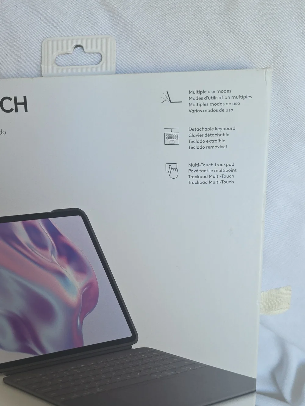 Logitech Combo Touch Keyboard Case for iPad Pro 13-inch (M4).
